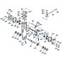 Rotary Case Assembly for Kubota AD70 Tiller