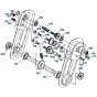 Drive Shaft Assembly for Kubota AT60 Tiller