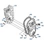 Transmission Case Assembly for Kubota AT60 Tiller