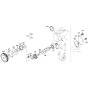 Fuel Camshaft Assembly for Kubota D600-BBS Engine