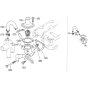 Water Flange Assembly for Kubota D600-BBS Engine