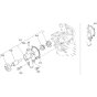 Water Pump Assembly for Kubota D902-E2B Engine