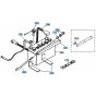 Battery Assembly for Kubota KH101 Mini Excavator