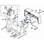 Bonnet Assembly for Kubota KH101 Mini Excavator