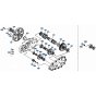 Drive Gear Assembly for Kubota KH101 Mini Excavator