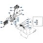 Instrument Panel Assembly for Kubota KH151 Mini Excavator
