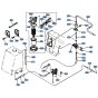 Fuel Filter Assembly for Kubota KH151 Mini Excavator
