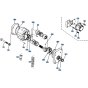 Gear Pump Assembly -1 for Kubota KH151 Mini Excavator