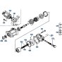 Drive Motor Assembly for Kubota KH151 Mini Excavator