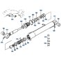 Boom Cylinder Assembly for Kubota KH151 Mini Excavator