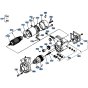 Starter Assembly for Kubota KH151 Mini Excavator