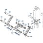 Bucket Link Assembly for Kubota KH191 Mini Excavator