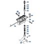 Injection Pump Assembly for Kubota KH191 Mini Excavator