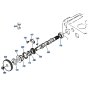 Injection Pump Camshaft Assembly for Kubota KH191 Mini Excavator