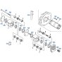 Gear Pump Assembly for Kubota KH191 Mini Excavator