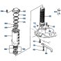 Swivel Joint Assembly for Kubota KH191 Mini Excavator