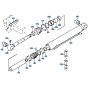 Swing Cylinder Assembly for Kubota KH191 Mini Excavator