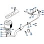 Heater Assembly for Kubota KH191 Mini Excavator
