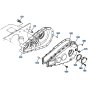 Drive Gear Case Assembly for Kubota KH191 Mini Excavator