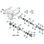 Track Roller Assembly for Kubota KH191 Mini Excavator