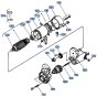 Starter Assembly for Kubota KH191 Mini Excavator
