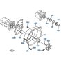 Pump Housing Assembly for Kubota KH35