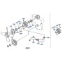 Water Pump Assembly for Kubota