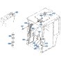 Wiper Assembly for Kubota KH35