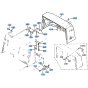 Bonnet Assembly for Kubota KH35