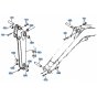 Arm Assembly for Kubota KH36
