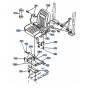 Kubota KH36 Seat Assembly
