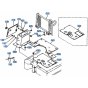 Floor Plate Assembly for Kubota