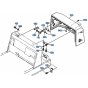 Bonnet Assembly for Kubota KH36