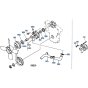 Water Pump Assembly for Kubota