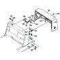 Bonnet Assembly for Kubota KH41