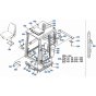 Cabin Assembly for Kubota KH51
