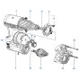 Starter Assembly for Kubota KH60