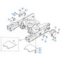 Track Frame for Kubota KH60