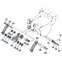 Bucket Link Assembly for Kubota KH61 Mini Excavator