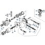Swivel Motor Assembly for Kubota KH61 Mini Excavator