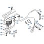 Heating Assembly for Kubota KH61 Mini Excavator