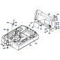 Swivel Frame Assembly for Kubota KH61 Mini Excavator