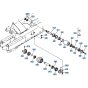 Track Roller Assembly for Kubota KH66 Mini Excavator