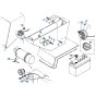 Electrical Assembly for Kubota KH90 Mini Excavator