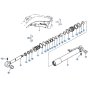 Boom Cylinder Assembly for Kubota KH90 Mini Excavator