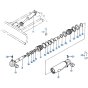 Dozer Cylinder Assembly for Kubota KH90 Mini Excavator