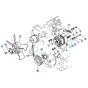 Fan Assembly for Kubota KH90 Mini Excavator