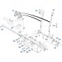 Control Lever Assembly for Kubota KX030-4 Mini Excavator