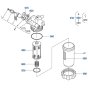 Separator Assembly for Kubota KX030-4 Mini Excavator