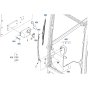 Wiper Assembly for Kubota KX030-4 Mini Excavator